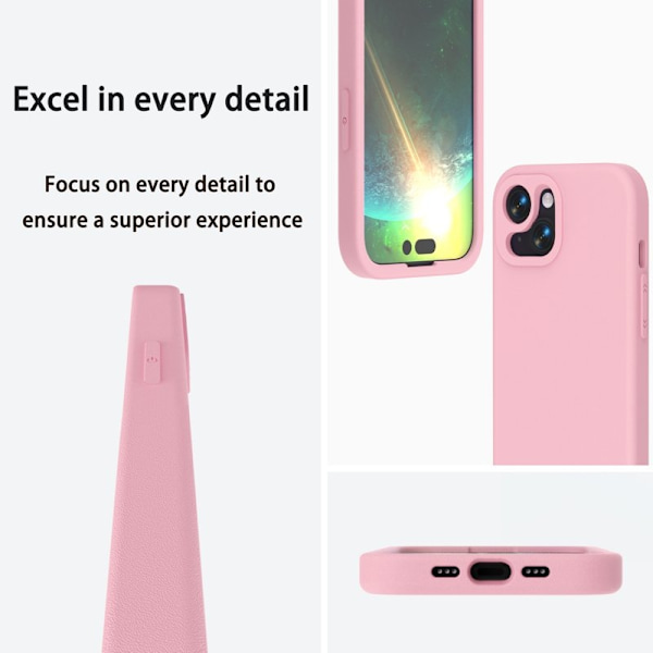 Mobilskal till iPhone 14/13 Shockproof EVA - Rosa Rosa