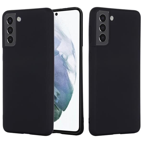 Liquid Silicone Skal Galaxy S22 Plus 5G - Svart Black