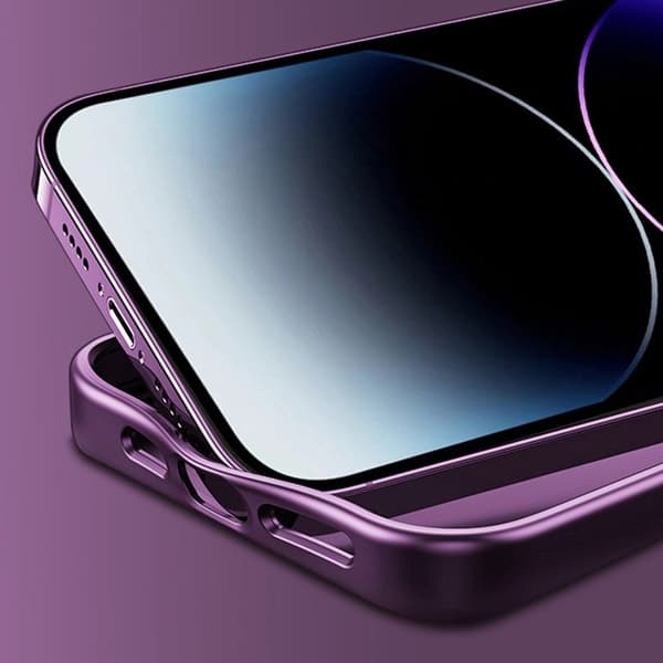 X-LEVEL Mobilskal till iPhone 14 MagSafe Kickstand TPU+PC Lila