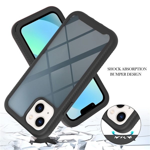 iPhone 15 Plus Mobilskal YB PC Anti-Drop - Svart Svart