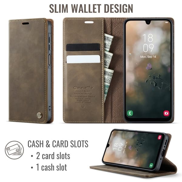 CASEME 033 Mobilskal för Samsung Galaxy A17 5G/4G - Kaffe