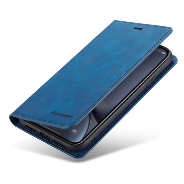 FORWENW Fantasy Series iPhone XR Plånboksfodral Konstläder - Blå