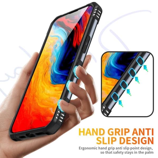 iPhone 14 Cover Ringholder Armor - Sort Black