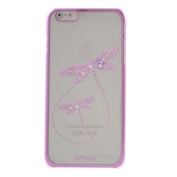 X-Fitted Back Cover Case til Apple iPhone 6 (S) Plus - Magenta