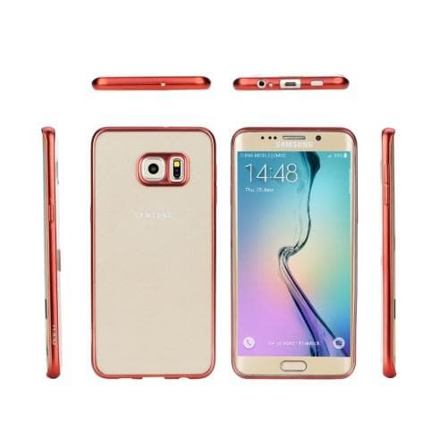 Rock Flame Series Flexi Skal till Samsung Galaxy S6 Edge Plus - Blå Blue