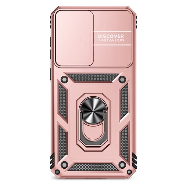 Mobilskal till Galaxy A36/A56 Kickstand PC + TPU - Roséguld Roséguld