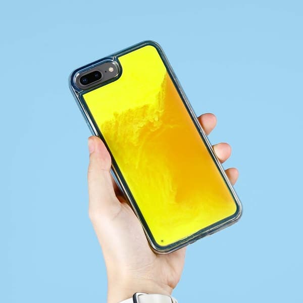 Liquid Neon Sand skal till iPhone 7 Plus & iPhone 8 Plus - Orange Orange