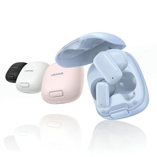 USAMS In-Ear øretelefoner Bluetooth TWS ID-serie - sort Svart
