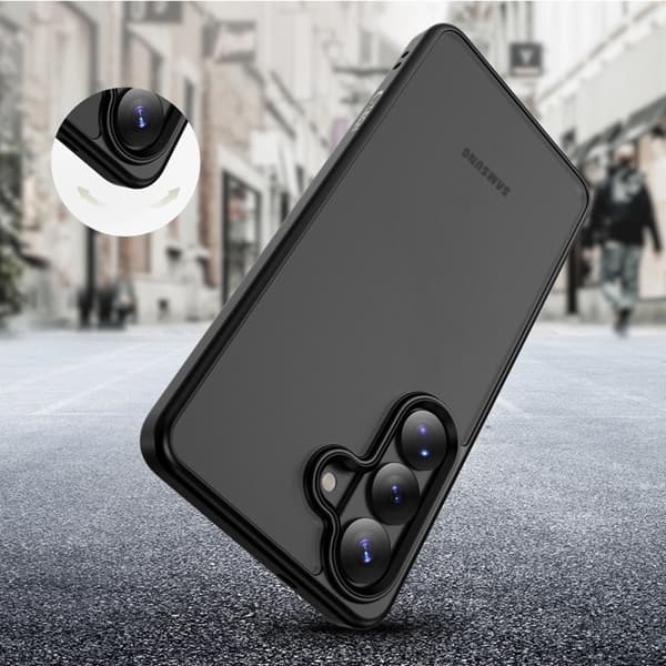 Tech-Protect Mobilcover Til Galaxy S26 Magmat - Mat Sort Svart