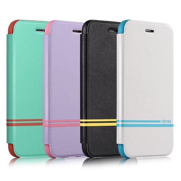 Devia Wallet Cover til Apple iPhone 6 / 6S - Lilla