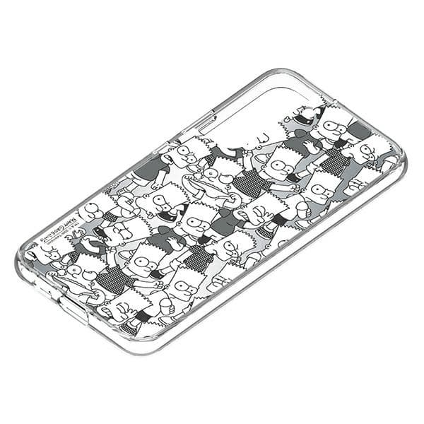 Telefontaske til Samsung Galaxy S22 Panel til Simpsons - Hvid