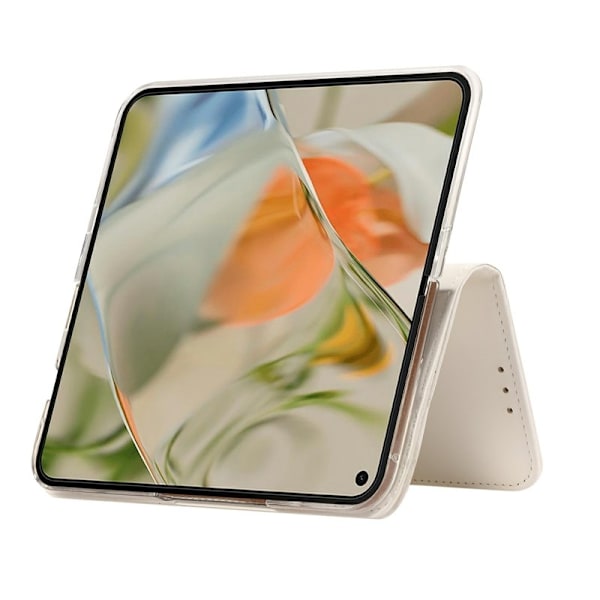 ABEEL Google Pixel 10 Pro Plånboksfodral RFID-Skydd Konstläder Flip Vit