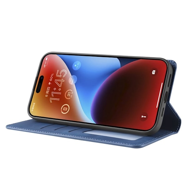 FORWENW iPhone 17 Plånboksfodral Konstläder - Blå
