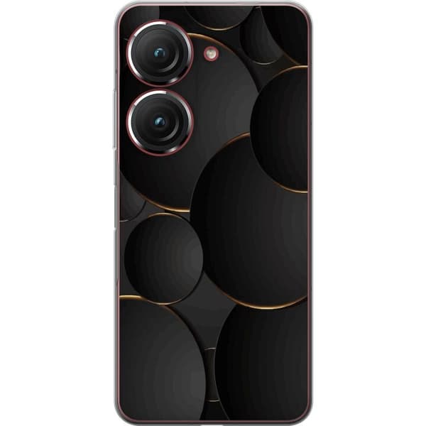 Mobilcover til Asus Zenfone 9 med Luksuriøse Cirkler