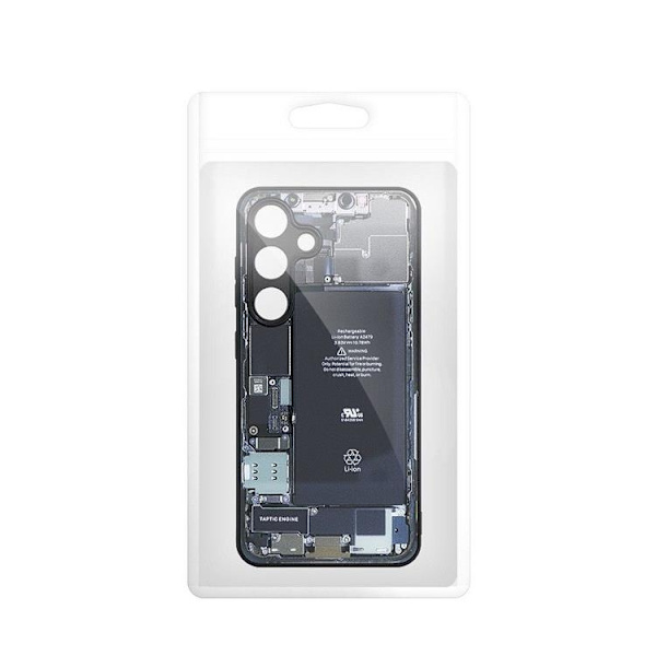 Mobilskal till Galaxy S23 FE Tech Pattern 2 Black
