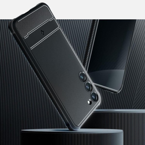 Spigen Galaxy S23 Cover Rugged Armor - Sort Svart