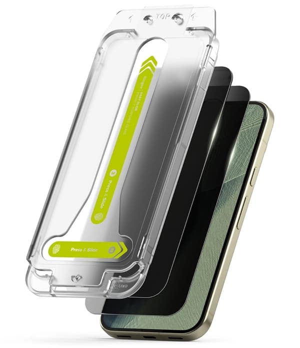 [2-Pack] Ringke Google Pixel 9/10/11 Pro XL Skärmskydd Härdat Glas Privacy