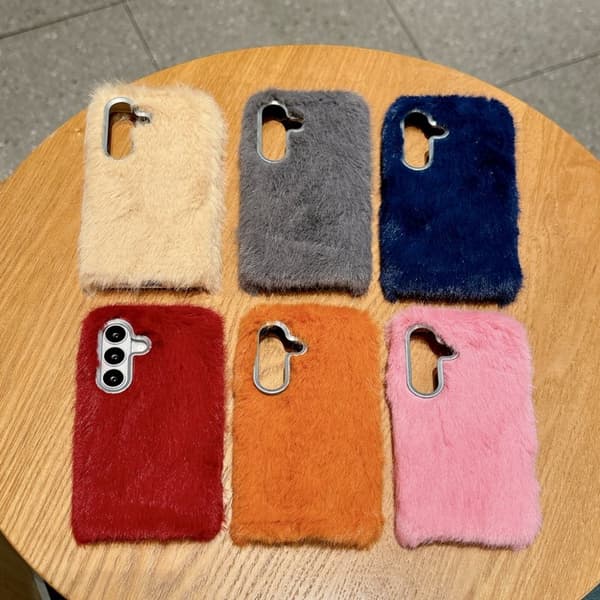 Mobilskal för Samsung Galaxy S26 Plus TPU Fuzzy - Rosa