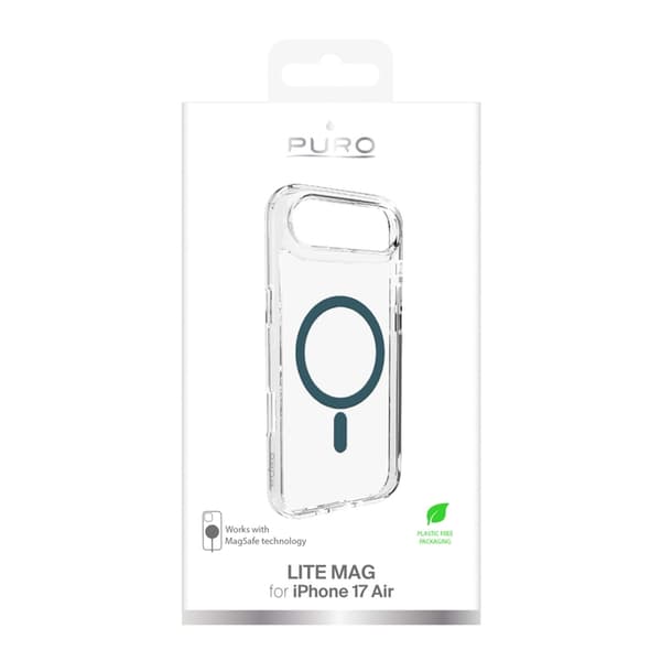 Puro Mobilskal till iPhone Air Magsafe Lite Mag - Transparent