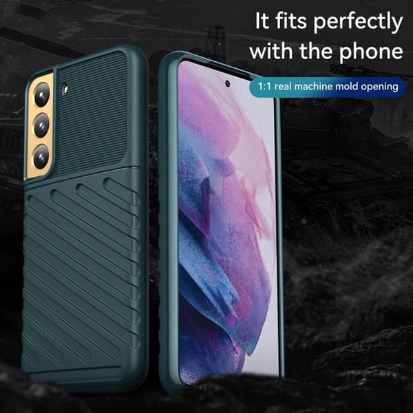 Thunder Twill Cover Galaxy S22 Plus 5G - Grøn Green