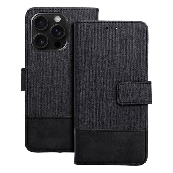Galaxy A36 5G Plånboksfodral Gomma - Svart Svart