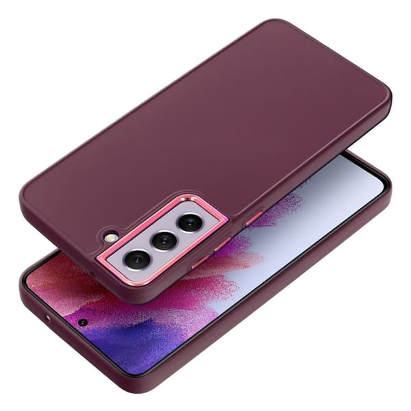 FRAME Skal för Samsung S21 FE lila Lila