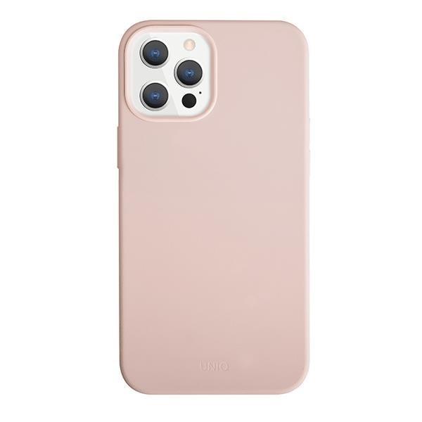 UNIQ Lino Hue MobiliPhone 12 Pro Max Skal - Rosa Pink