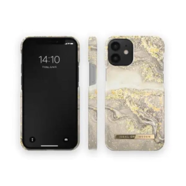 iDeal of Sweden iPhone 13 Pro Mobilcover - Sparkle Greige Marble