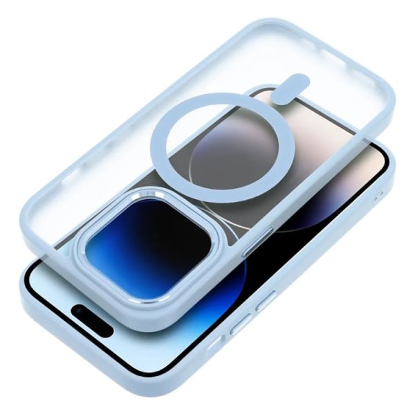iPhone 12 Pro Max Mobilcover Magsafe Matte - Blå