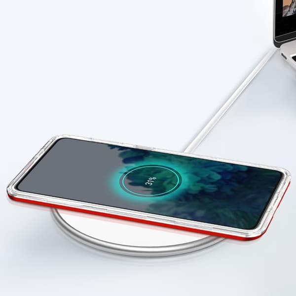 Galaxy S23 Plus -kuori Clear 3in1 - Punainen Röd