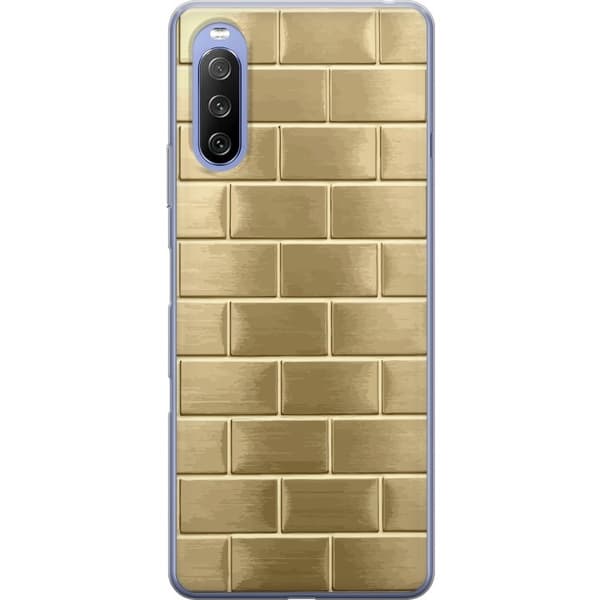 Mobilcover til Sony Xperia 10 III med Gyldne Mursten