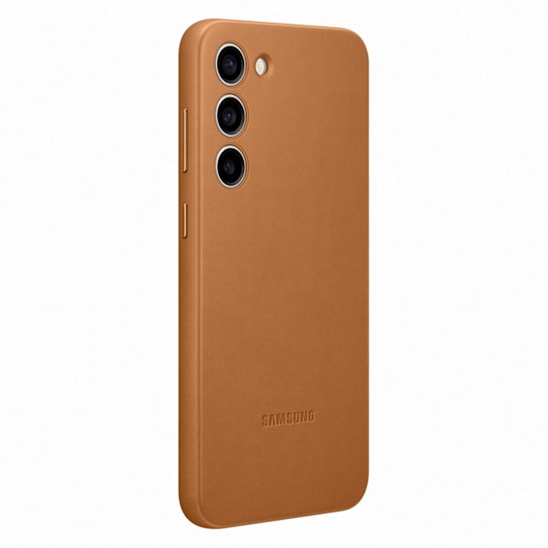 Samsung Galaxy S23 Plus Skal Läder - Camel