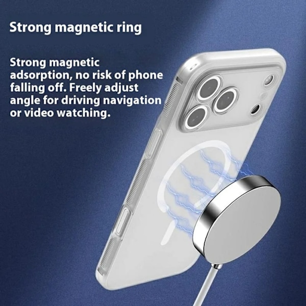 Q.COO Mobilskal till iPhone 17 Pro Max Magsafe Shockproof Orange