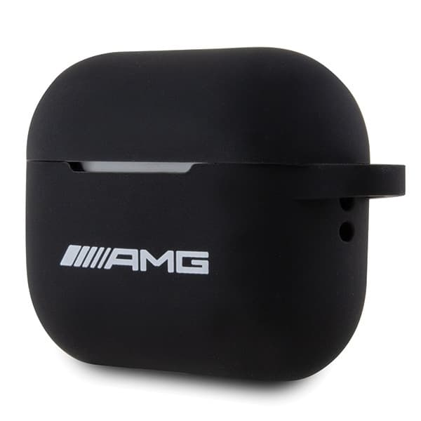 AMG Airpods Pro 2 Etui Silikone Hvid Logo - Sort