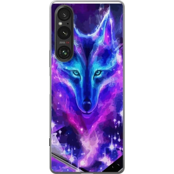 Mobilcover til Sony Xperia 1 VI med Neon Ulv