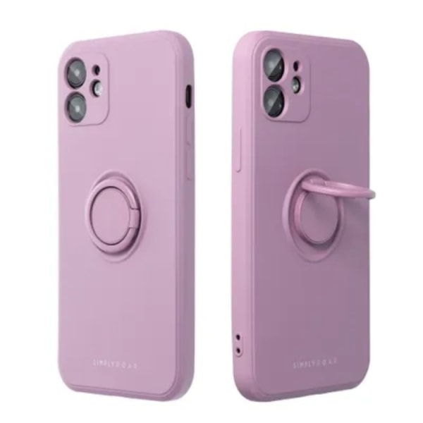 Roar iPhone 15 Pro Max matkapuhelimen suojarenkaan pidike keltainen - violetti