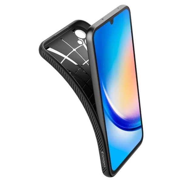 Spigen Galaxy A54 5G Mobilskal Liquid Air - Mat Sort Svart
