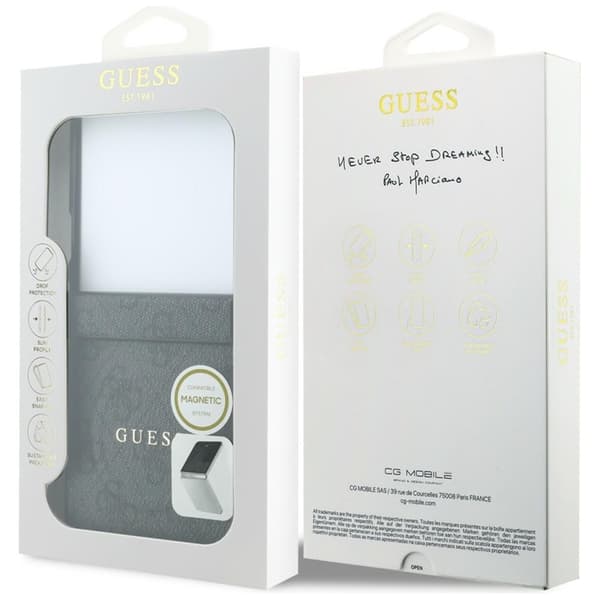 Guess Mobilskal För Galaxy Z Flip 8 MagSafe 4G Classic - Svart