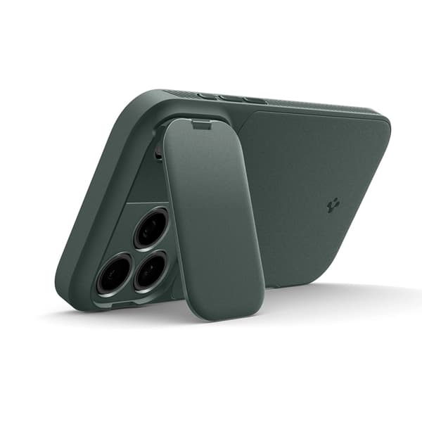 Spigen Mobilskal till iPhone 17 Pro MagSafe Optik Armor - Abyss Grön Grön