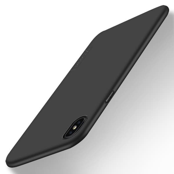 X-LEVEL Guardian Series Matte TPU Mobilskal för iPhone XS Max - Svart