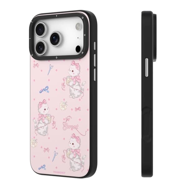 YOUNGKIT Mobilskal till iPhone 17 Pro MagSafe Cute Moments - Rosa Rosa