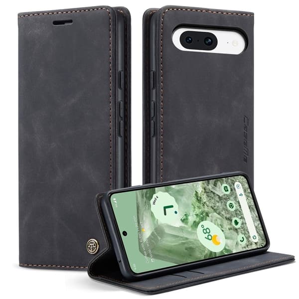 CASEME 013 Series Mobilskal till Google Pixel 8a Magnetisk Svart