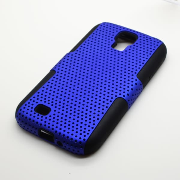 Mesh Combo Skal till Samsung Galaxy S4 i9500 (Blå) Blå