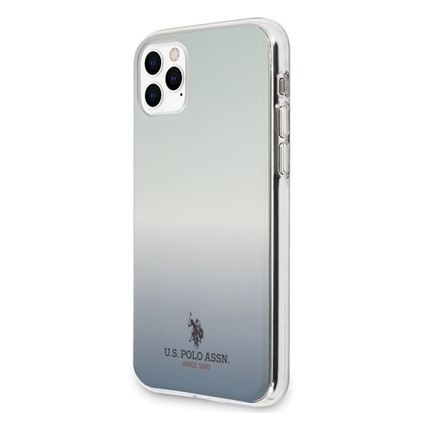 U.S. Polo Assn. Gradient Pattern Collection iPhone 11 Pro Blå Blå