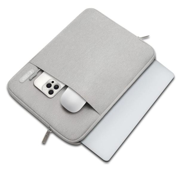 Tech-Protect Datorfodral Till (13-14") - Crayon Grå Grå