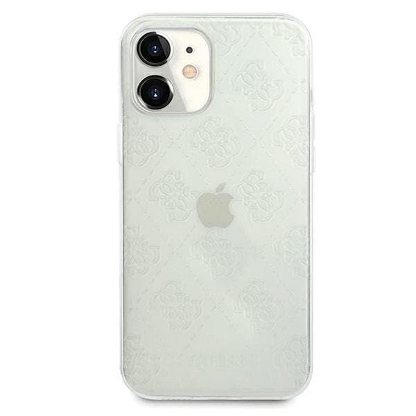 Guess Skal iPhone 12 mini 3D Pattern Collection - Transparent Transparent