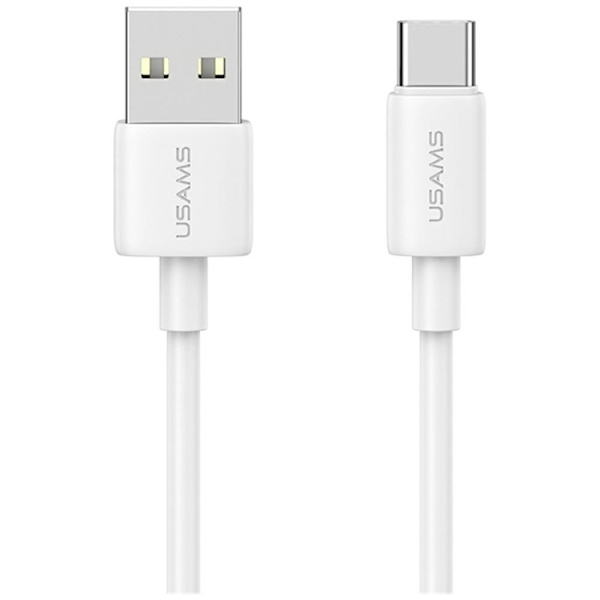 Usams USB-A till USB-C Kabel 1m YD - Vit