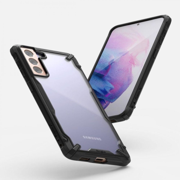 RINGKE Fusion X mobiltelefon cover til Galaxy S21 Sort Black
