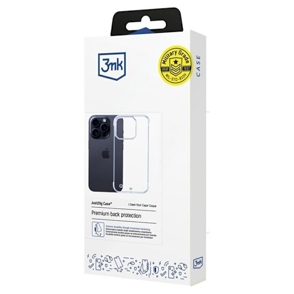 3MK Mobilskal till iPhone 14 Pro Max Just20g - Clear Transparent