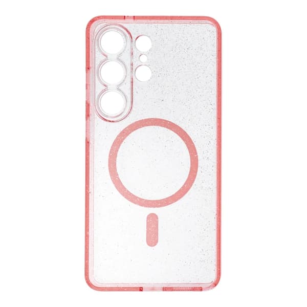 Mobilskal För Galaxy S26 Ultra Magsafe - Rosa Glitter Rosa